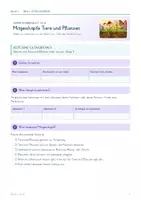 Vorschau - Unterrichtsreihen - RELIGIO 5 – Tiere und Pflanzen als Mitgeschöpfe | Natur, Lebensräume & Verantwortung - Seite 1