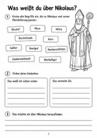 Vorschau - Arbeitsblätter - Nikolaus Nächstenliebe Religion Klasse 2 3 4 - Seite 2