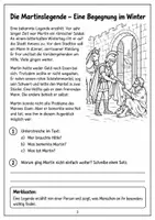 Vorschau - Arbeitsblätter - Sankt Martin Religion Klasse 2 3 4 - Seite 3