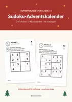 Vorschau - Arbeitsblätter - Sudoku-Adventskalender – 4×4 und 6×6 - Deckblatt