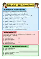 Vorschau - Arbeitsblätter - Latein Klasse 8 Vertretungsstunde - Ablativ-Funktionen Übersicht - Seite 1