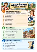 Vorschau - Arbeitsblätter - Latein Klasse 8 Vertretungsstunde - Ablativ-Funktionen Übersicht - Seite 3