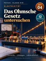 Vorschau - Unterrichtsreihen - Das Ohmsche Gesetz untersuchen für Physik Klasse 9 und 10 - Deckblatt