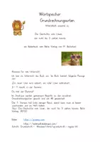 Vorschau - Arbeitsblätter - Wortspeicher, GRA Nutzungsbedingungen - Seite 2