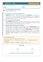 Vorschau - Arbeitsblätter - Prozentrechnung Sachtexte Mathematik 7 Realschule - Seite 3