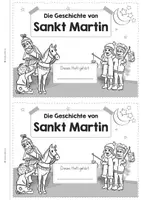 Vorschau - Stationenlernen - Sankt Martin Miniheft | Die Geschichte von Sankt Martin | Lesen und Malen | 2. & 3. Klasse - Seite 2