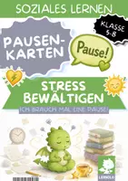 Vorschau - Poster - Bewegungspausen im Unterricht Klasse 5 6 7 8 | Acht Pausenkarten zu Bewegen, Atmen & Ankommen mit Plakat | Kostenlose Brain Breaks vor Klassenarbeiten - Deckblatt