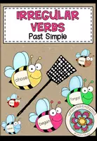 Vorschau - Spiele - Irregular Verbs Game (Past Simple) - Fliegenklatsche Spiel - Deckblatt