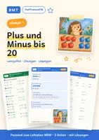Vorschau - Arbeitsblätter - Plus und Minus bis 20 – Übungen Klasse 1 - Deckblatt