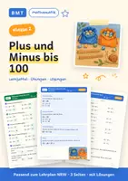 Vorschau - Arbeitsblätter - Plus und Minus bis 100 – Übungen Klasse 2 - Deckblatt
