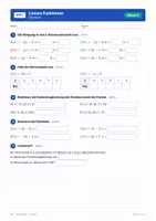 Vorschau - Arbeitsblätter - Lineare Funktionen Klasse 8 mit Lösungen - Seite 2