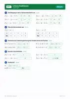 Vorschau - Arbeitsblätter - Lineare Funktionen Klasse 8 mit Lösungen - Seite 3