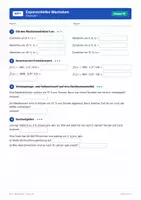 Vorschau - Arbeitsblätter - Exponentielles Wachstum Klasse 10 - Seite 2