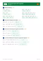 Vorschau - Arbeitsblätter - Ableitungsregeln und Tangenten EF - Seite 3