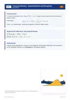 Vorschau - Arbeitsblätter - Integralrechnung Q1 mit Lösungen - Seite 1