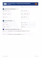 Vorschau - Arbeitsblätter - Integralrechnung Q1 mit Lösungen - Seite 2