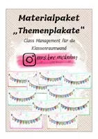 Vorschau - Poster - Materialpalet Themenplakate für die Klassenraumwand - Deckblatt