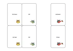 Vorschau - Spiele - Triplet 2 Level 2 - Kartenspiel Irregular verbs - Seite 3