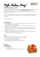 Voorbeeld - Kijk, Reken, Ping! - Sommen t/m 10 - Herfst - Pagina 1