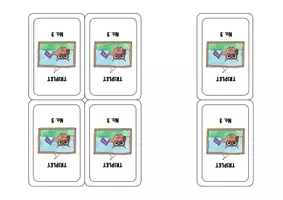 Vorschau - Spiele - Triplet 3 Level 2 - Kartenspiel Irregular verbs - Seite 2