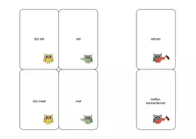 Vorschau - Spiele - Triplet 3 Level 2 - Kartenspiel Irregular verbs - Seite 3