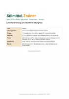 Vorschau - Interaktives Material - Stilmittel - digitales Übungstool - sprachliche Mittel erkennen, benennen, deuten (Klasse 5 bis Q2) - Seite 3