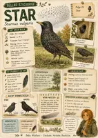 Vorschau - Arbeitsblätter - Star - kostenloses Materialpaket für Sachunterricht & Naturbildung | Bella Wildherz - Seite 1