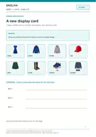 Vorschau - Unterrichtsreihen - MORE! 1 Unit 8 (LP 2023) • ENGLIVA COMPLETE: Clothes – Abschlussprojekt (Outfit Display) - Seite 1