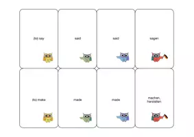 Vorschau - Spiele - Bundle Irregular Verbs Quartets 1-4 - Seite 2