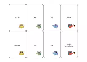 Vorschau - Spiele - Quartet 3 Level 2 - Kartenspiel Irregular Verbs - Seite 3