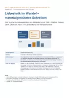 Vorschau - Stundenentwürfe - Liebeslyrik Q2 im Materialpaket: 5 Unterrichtssequenzen zu Goethe, Vergänglichkeit, Alltagsliebe und Wandel - Seite 2