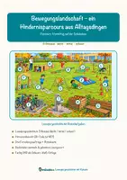 Vorschau - Arbeitsblätter - Bewegungslandschaft – ein Hindernisparcours aus Alltagsdingen – Lesespurgeschichte mit Rätselaufgaben (Klasse 1) - Seite 1