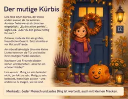 Vorschau - Fördermaterial/Inklusion - 10 Kurzgeschichten zu den Themen Halloween, St Martin, Nikolaus, Weihnachten, Silvester inkl. Merksätze über wichtige Lehren aus den Geschichten - Seite 2