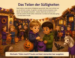 Vorschau - Fördermaterial/Inklusion - 10 Kurzgeschichten zu den Themen Halloween, St Martin, Nikolaus, Weihnachten, Silvester inkl. Merksätze über wichtige Lehren aus den Geschichten - Seite 3