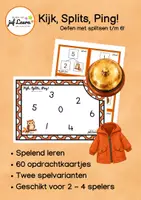Voorbeeld - Kijk, Splits, Ping! - Splitsen t/m 6 - Herfst - Voorblad