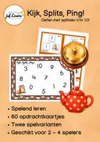 Voorbeeld - Kijk, Splits, Ping! - Splitsen t/m 10 - Herfst - Voorblad