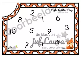 Voorbeeld - Kijk, Splits, Ping! - Splitsen t/m 10 - Herfst - Pagina 3