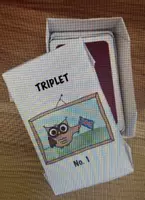 Vorschau - Anderer Materialtyp - Box für Kartenspiel Triplet Irregular Verbs - Deckblatt