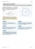 Vorschau - Arbeitsblätter - Trigonometrische Funktionen: Bewegung, Navigation & Freizeit (5 Aufgaben mit Lösungen) - Seite 1