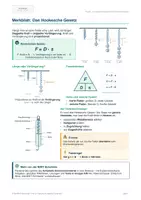 Vorschau - Merkblätter - Merkblatt Hookesches Gesetz & Federkraftmesser – kostenlos (Physik Klasse 7/8) - Seite 2