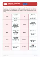 Vorschau - Arbeitsblätter - Wortarten – Spiele-Set (Klasse 5) - Seite 1