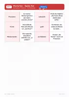 Vorschau - Arbeitsblätter - Wortarten – Spiele-Set (Klasse 5) - Seite 2