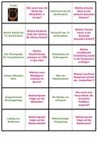 Vorschau - Arbeitsblätter - Musikgeschichte | Unterrichtsmaterial | Quiz | Rätsel | Spiel | Musik | Klasse 5-8 | mit Lösungen - Seite 1