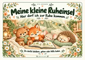 Vorschau - Poster - Meine kleine Ruheinsel-Ruheplatz für die Kita - Deckblatt