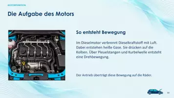 Vorschau - Arbeitsblätter - Dieselmotor & Verbrennungsmotor – Aufbau, Funktion und die vier Takte verstehen | Selbstzündung, Einspritzdüse, Glühkerze & Kraftübertragung | Unterrichtseinheit mit Präsentation, Arbeitsblättern, 3D-Bildern, Bildglossar, Lösungen & Reflexion | Technik - Seite 3