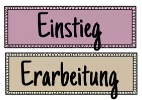 Vorschau - Poster - Fächerübergreifende Stundentransparenzschilder - Seite 2