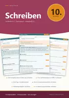 Vorschau - Arbeitsblätter - Texte schreiben Deutsch 10 Gymnasium - Deckblatt