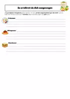 Vorschau - Arbeitsblätter - Eine gesunde und ausgewogene Ernährung planen | Arbeitsblatt mit Lösungen | AES Klasse 6/7 - Seite 1