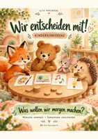 Vorschau - Arbeitsblätter - Kinderkonferenz für die Kita- Wir entscheiden mit! - Deckblatt
