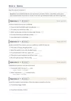 Vista previa - Hojas de trabajo - Ejercicios de gramática (1 de 2) – Paquete de inglés 3º ESO - página 2